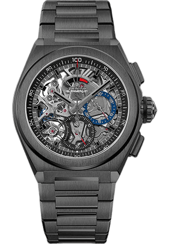 Zenith Defy El Primero 21 Ceramic — Openworked Dual-Counter Dial | Ref. 49.9000.9004/78.M9000