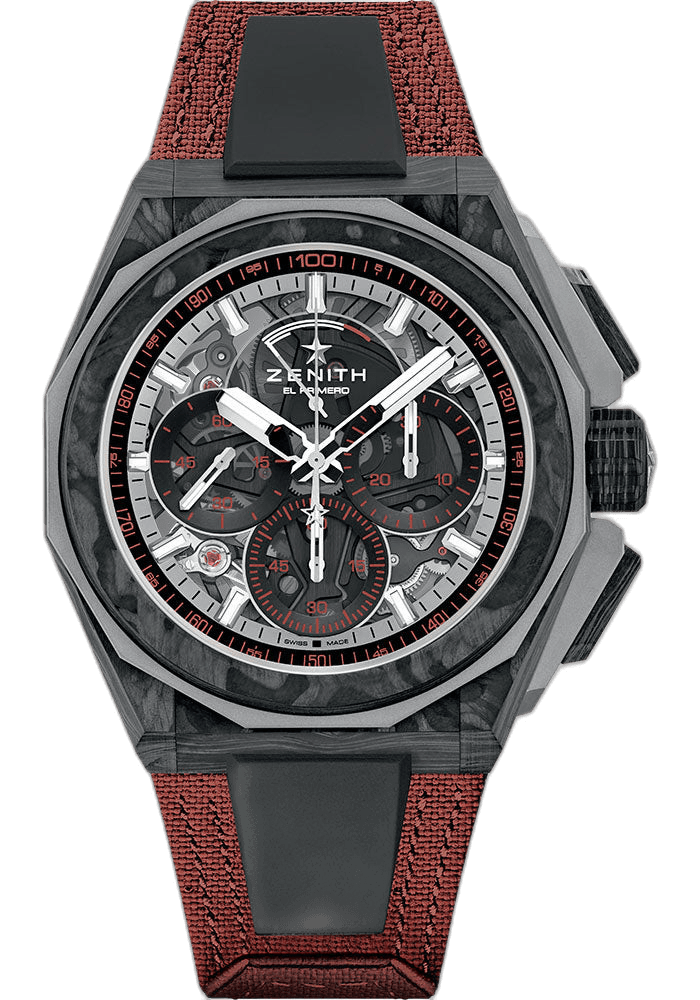 Zenith Defy Extreme Carbon — Tinted Sapphire Dial with Copper Counters | Ref. 5/27.I307