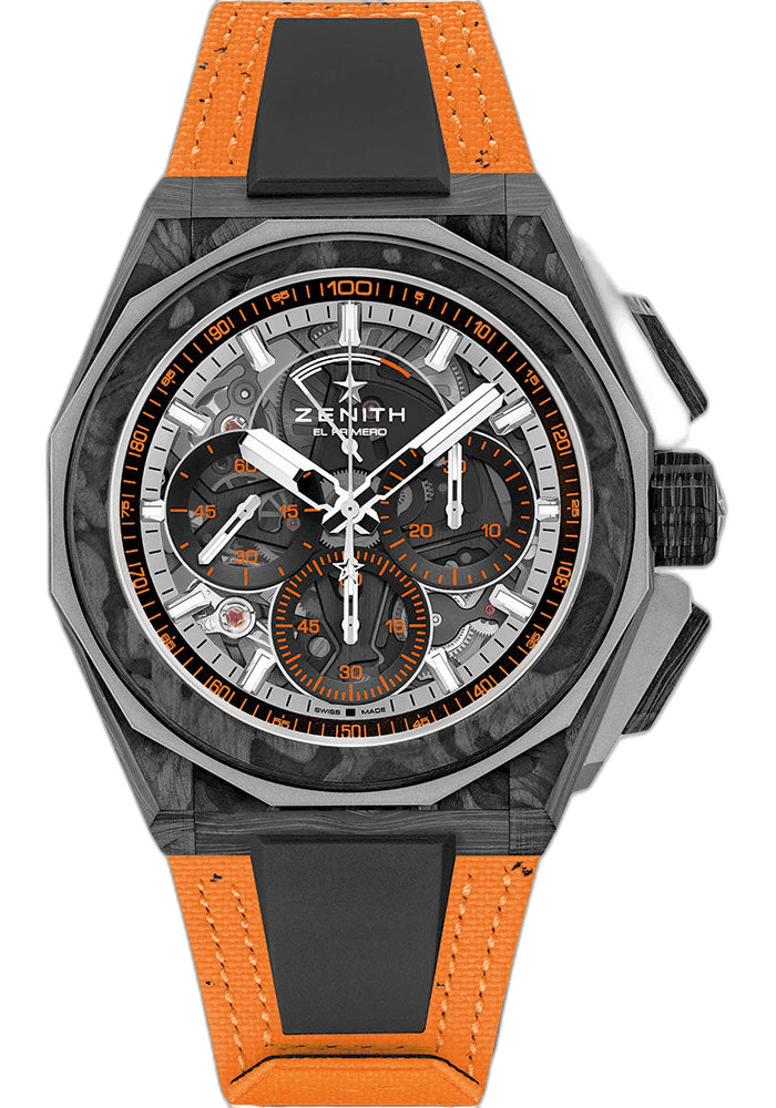 Zenith Defy Extreme Carbon — Tinted Sapphire El Primero 1/100th | Ref. 4/26.I305