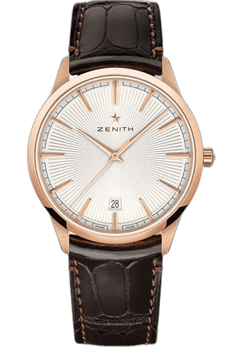 Zenith Elite Classic Rose Gold — Silver Sunray Dial | Ref. 18.3100.670/01.C920