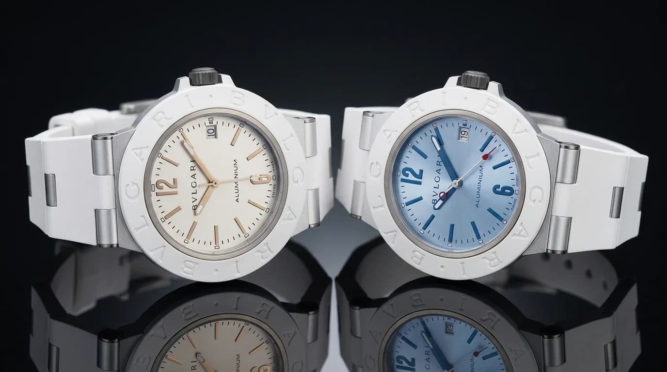 Bulgari Aluminium Ice Blue and White: Two New Summer Colorways for 2026