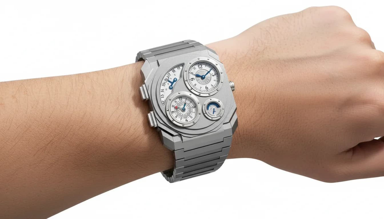 Bulgari Octo Finissimo Dual Time x Vianney Halter