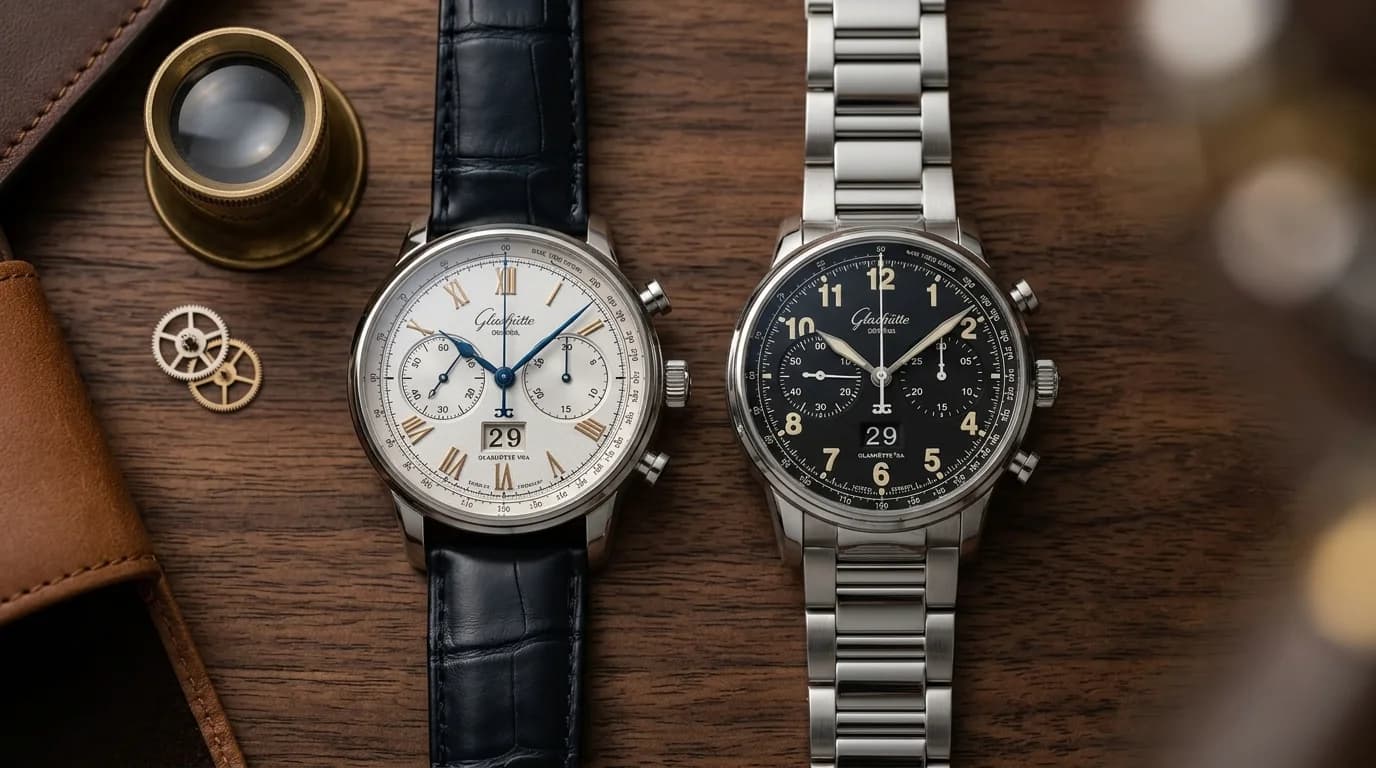 Glashütte Original Shrinks the Senator Chronograph to 41mm, and Adds a Pilot's Read