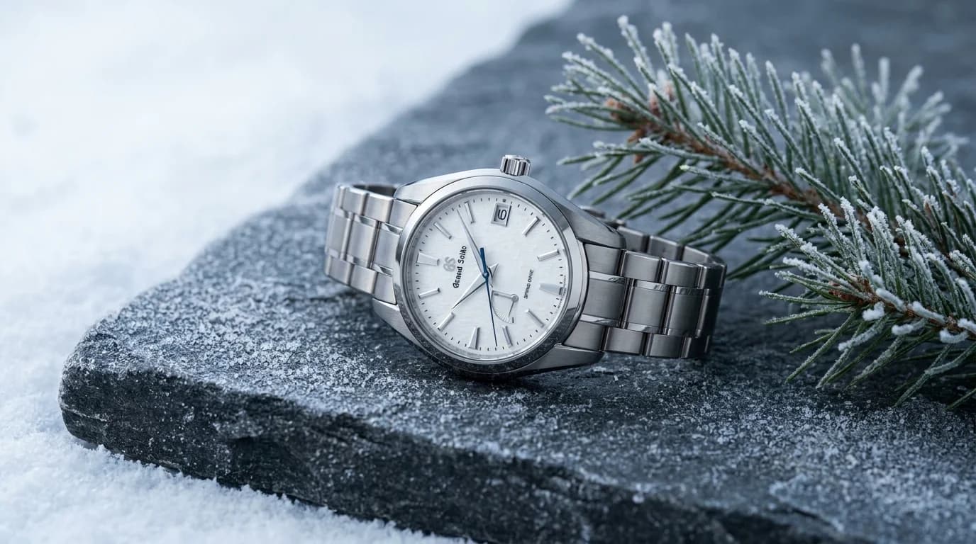 The Grand Seiko Snowflake Buying Guide: Spring Drive, the Shinshu Dial, and What the Pre-Owned Market Actually Charges