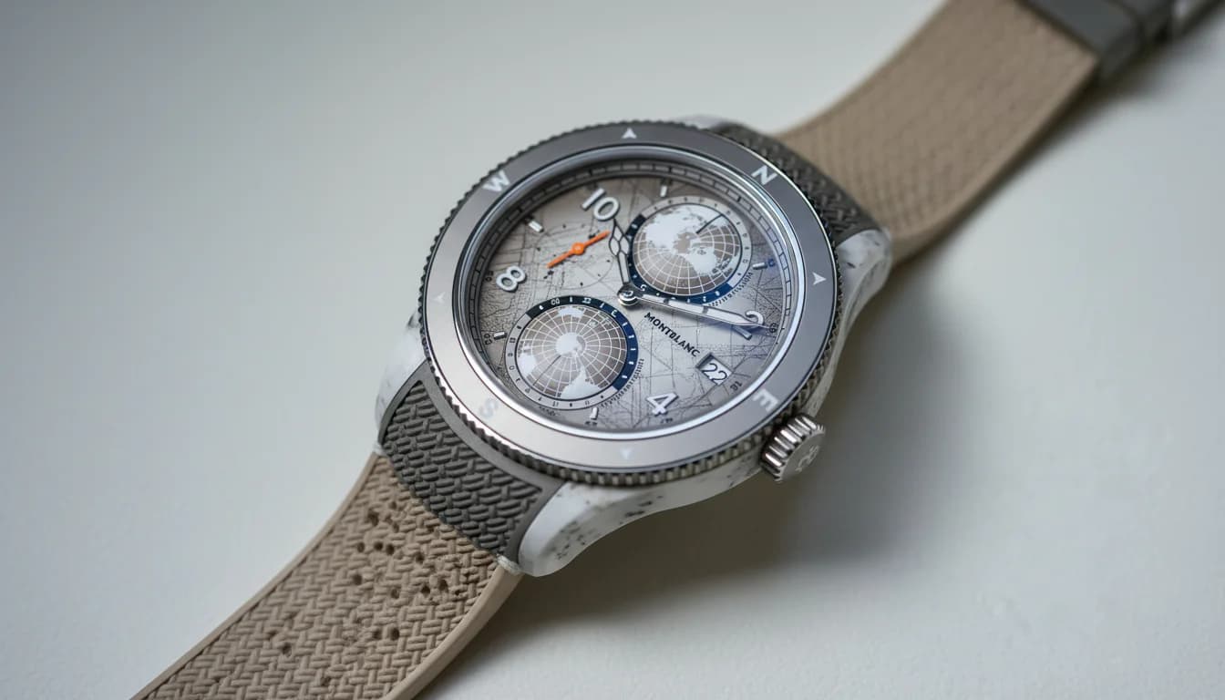 Montblanc 1858 Geosphere Mount Elbrouz: The New Worldtimer Built From a Mountain