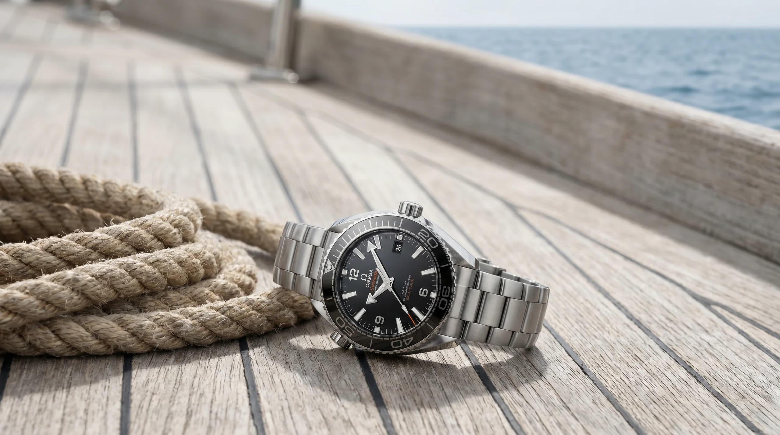 The Bond Watch Gets the Fame. The Planet Ocean Is the Real Diver's Seamaster.