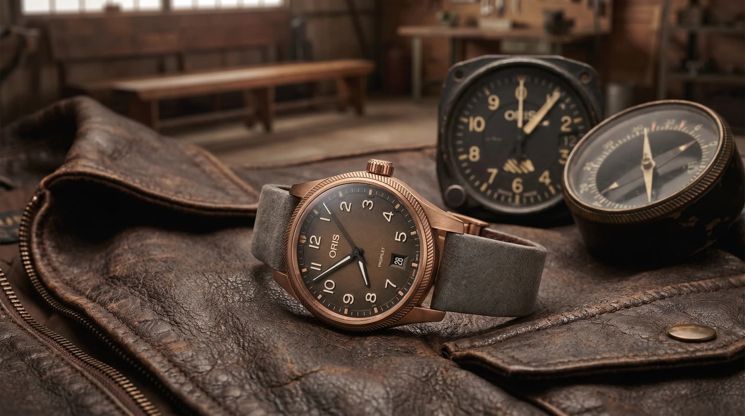 Oris ProPilot Bronze: The Aviation Watch Gets a Patina Finish