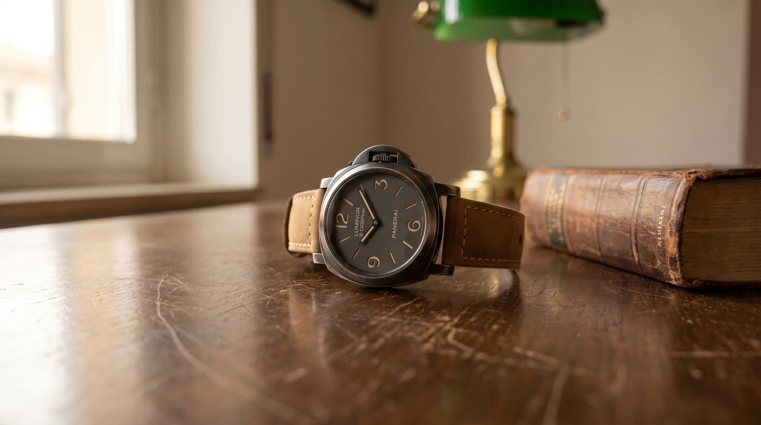 Panerai's PAM01733 Brunito Is the Smartest Panerai of Watches & Wonders 2026: 8-Day Movement, Hand-Aged Case, $11,300