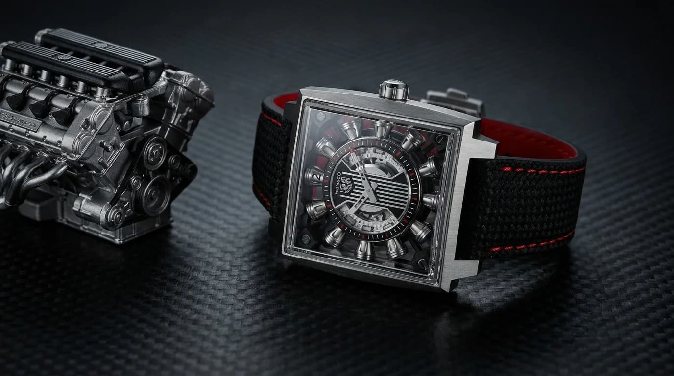 TAG Heuer Monaco Speed 12: The Piston-Powered Watch That Dropped at Monaco 2026